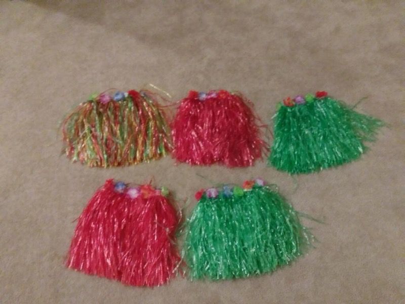 Girls Velcro hula skirts (5)