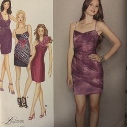 Rare Find Simplicity 2251 Cocktail Dress Shrug sizes 12-20 Uncut