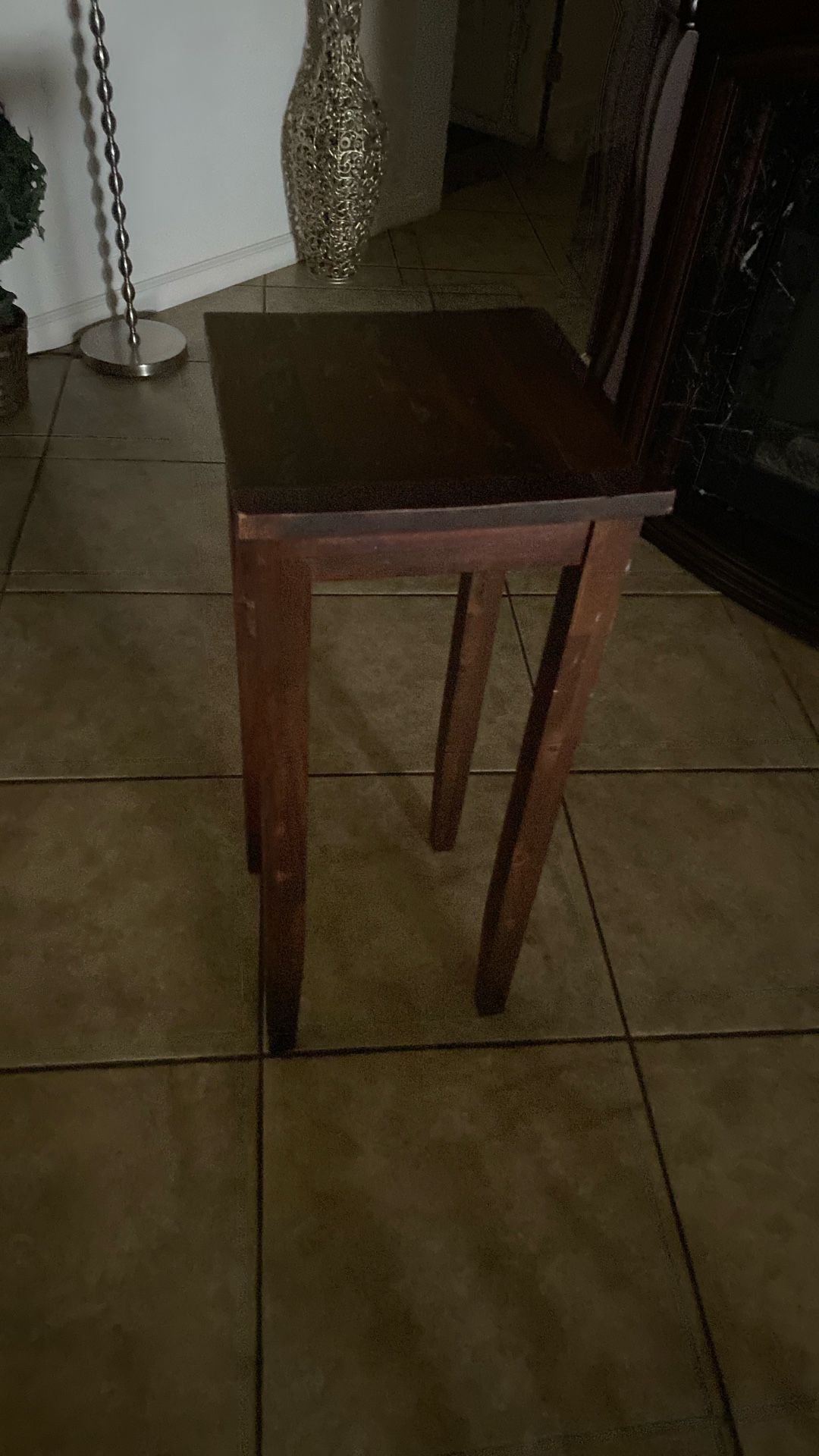 solid Wood Corner Table