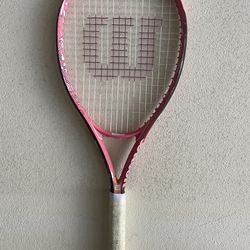Tennis Racket Wilson Pink