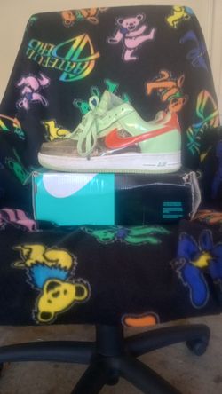 Mint Green Transparent Af1