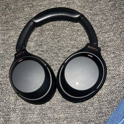 Sony Wireless Noise, Canceling Overhead Headphones With Mic For Phone Calls, And Voice Control