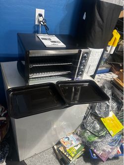 KitchenAid KCO countertop, oven and black and stainless steel