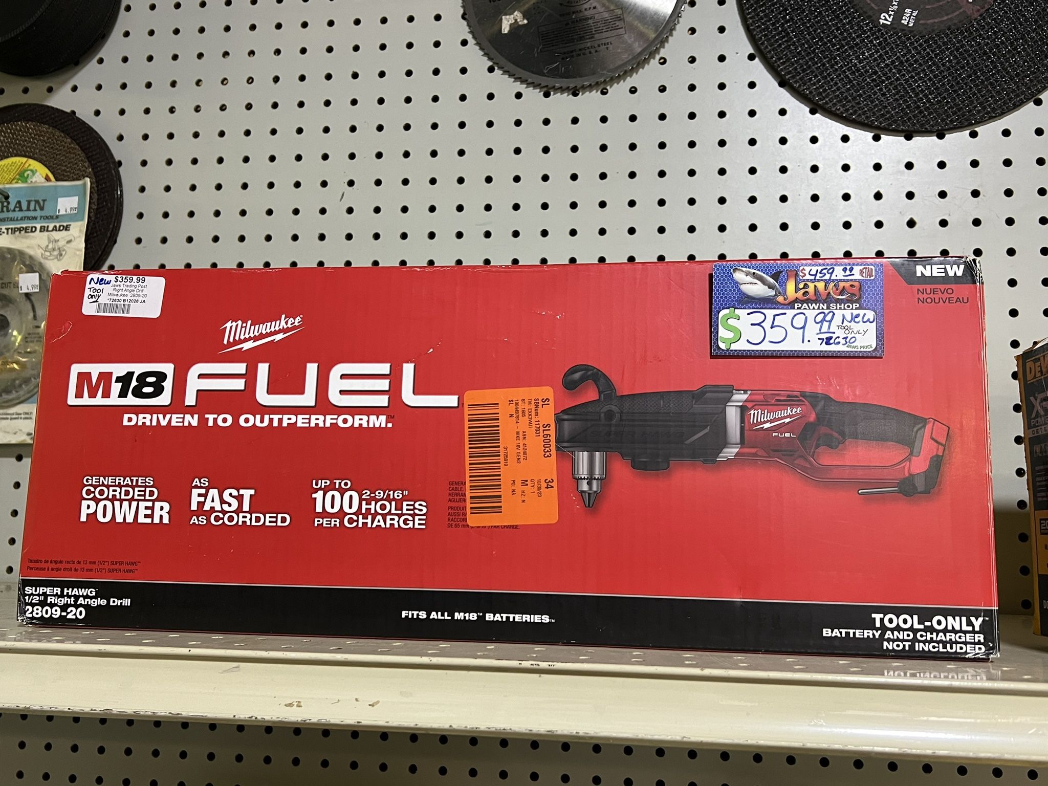 NEW Milwaukee right angle drill tool only pick up only