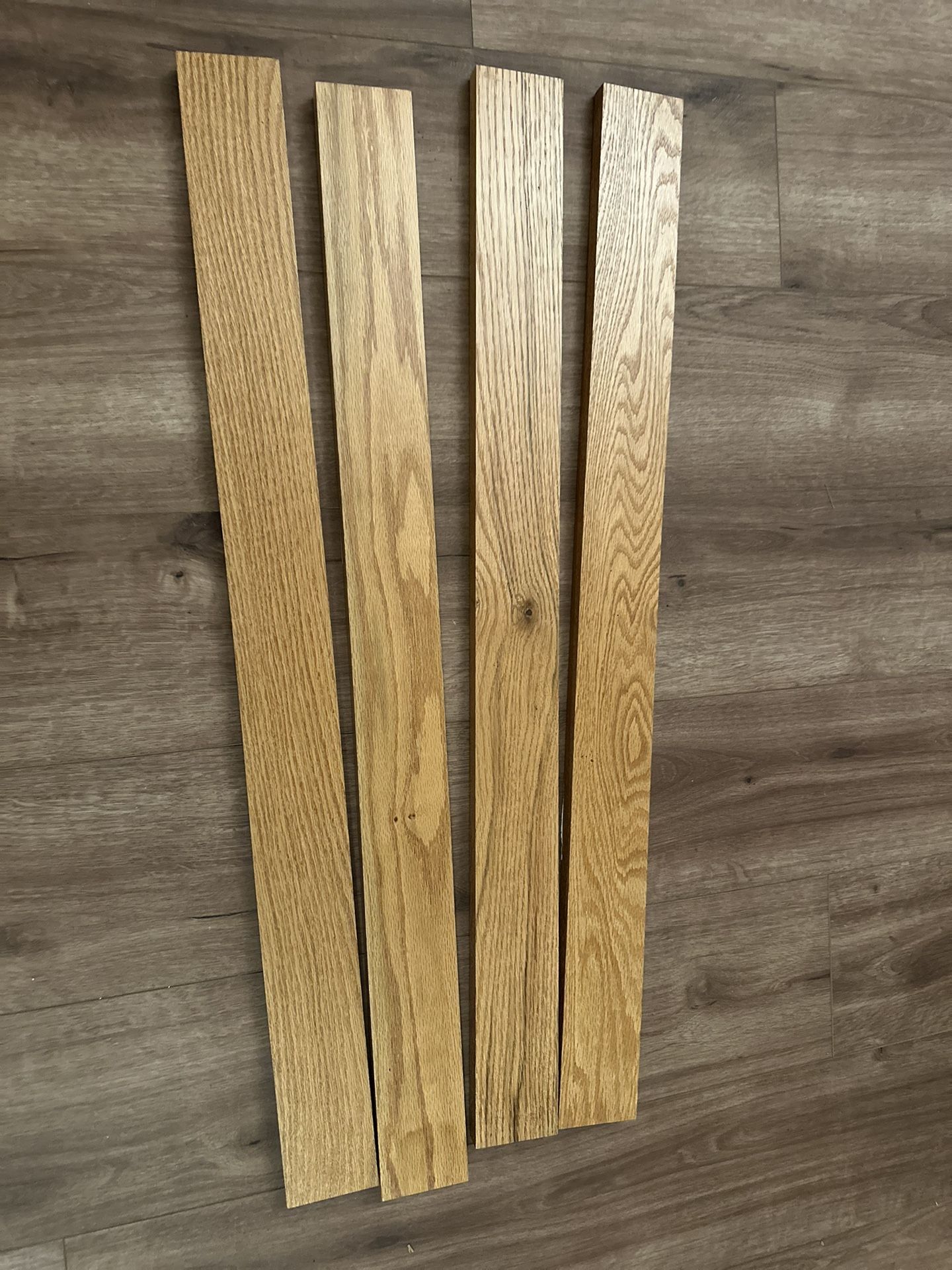 4 For $80 Hampton Wall Fillers – 3” x 36” – Medium Oak
