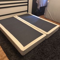 Two Twin Box Springs . 