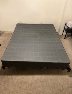 Queen bed frame and box frame