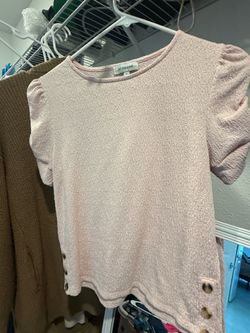 Light pink top