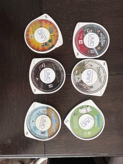 6 PSP games