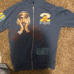 2pac zip up jacket
