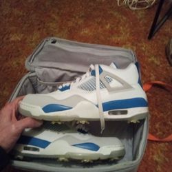 Jordan 4 Military Blue Golf