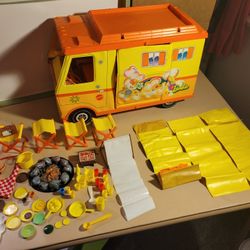 Vintage 1970  Mattel Malibu Barbie Country Camper RV Wagon 