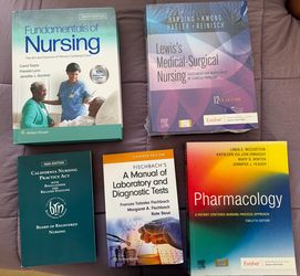 Nursing school books