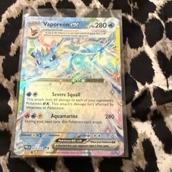 Vaporeon Ex
