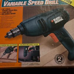 Black & Decker Drill 