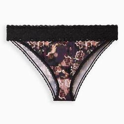 Second Skin Bikini Panty - Floral Purple From Torrid