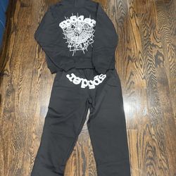 Sp5der hoodie set