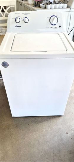 Amana Super Capacity Washer Warranty Included Delivery Available