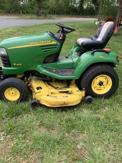 John Deere X495