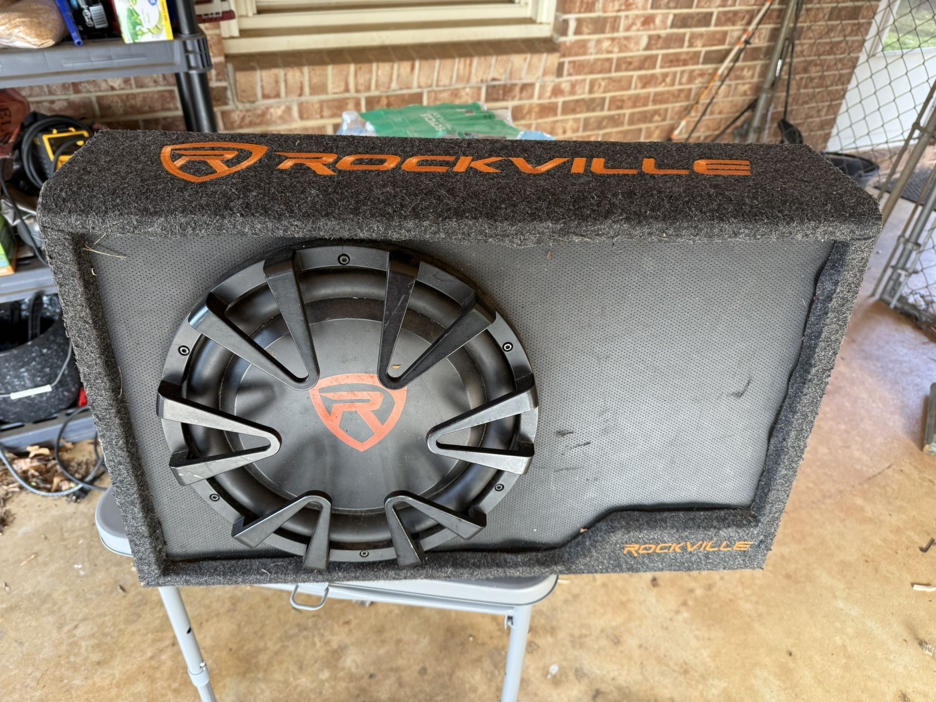 Nice Slim Subwoofer And Amp 