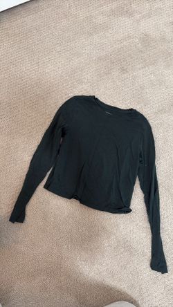 old navy GREEN long sleeve XS