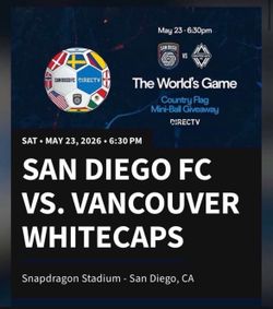 San Diego FC vs Whitecaps