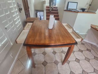 Wood Dinning table