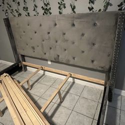 King Bed Frame & Bench 