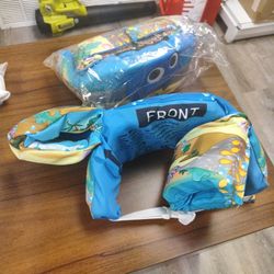 bluecartoonFor children aged five or six.swimsuit