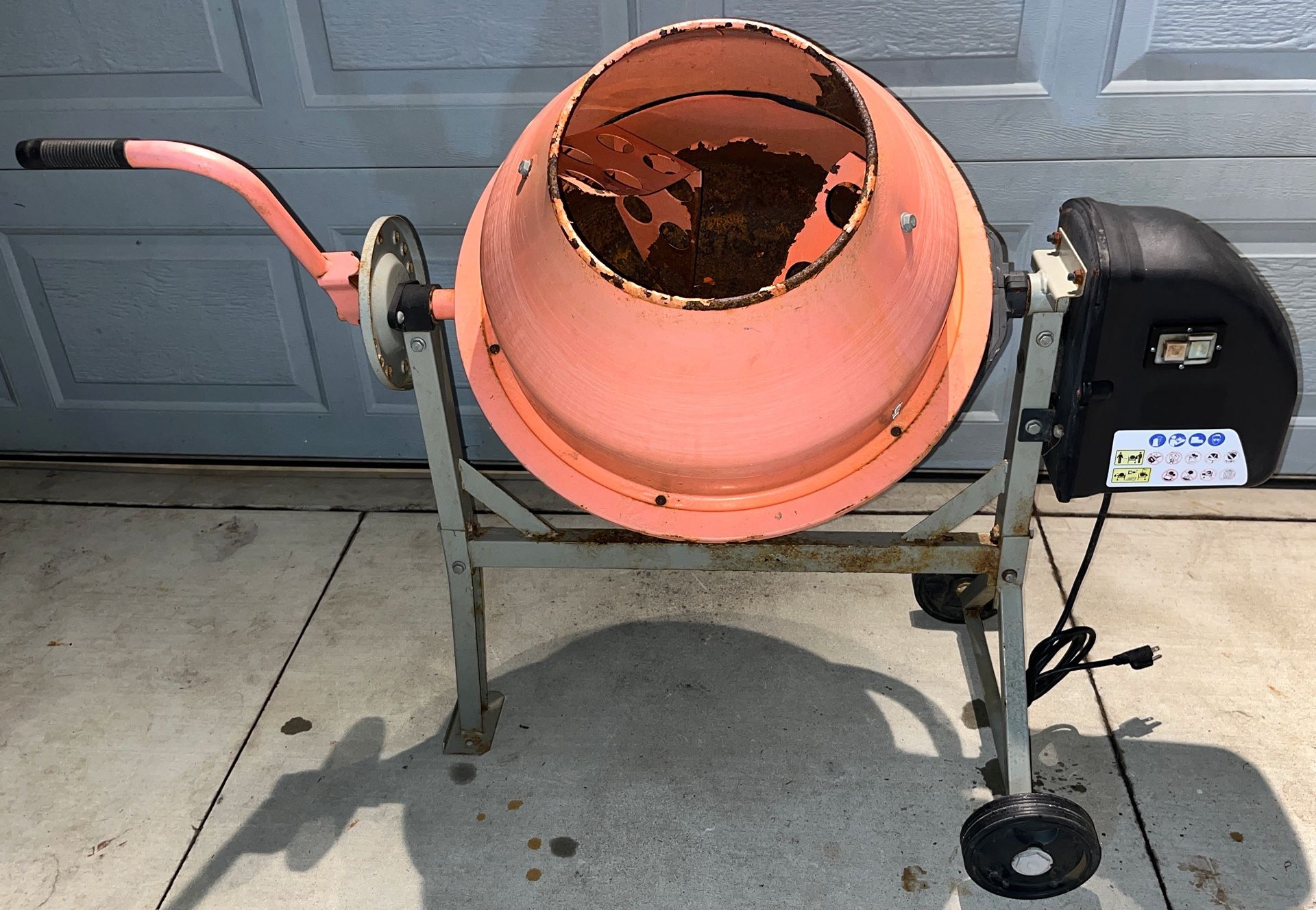  Used Portable Electric Concrete Cement Mixer (Make an offer) 