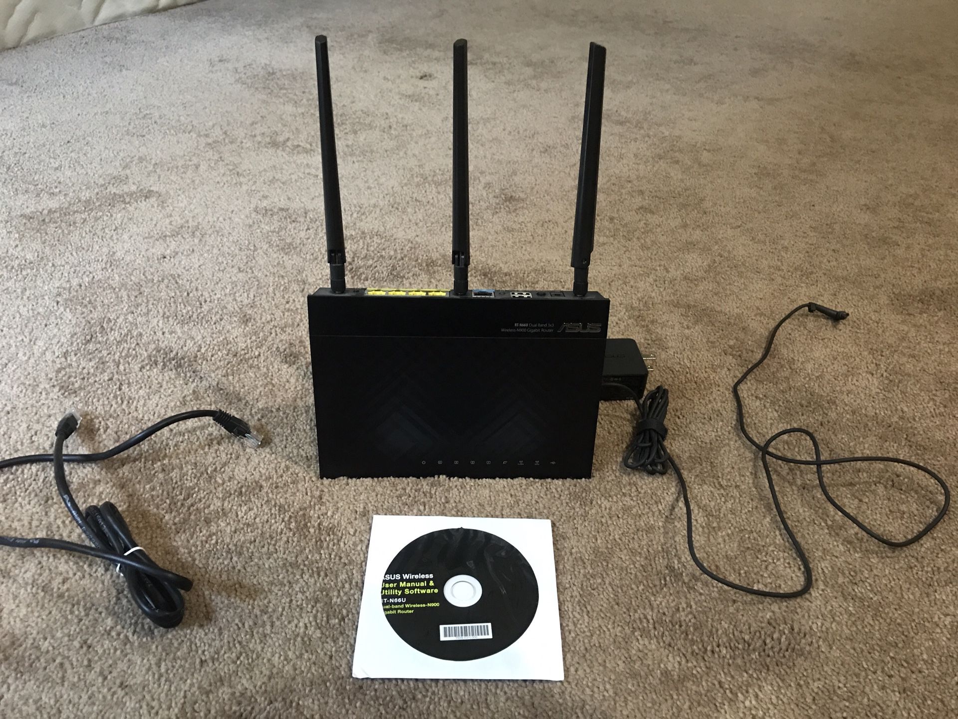 Asus RT-N66U dual band wireless router