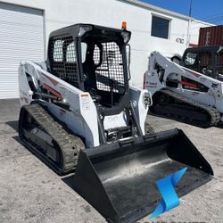 2016 BOBCAT T550  SKID STEER LOADER Hydraulic  Aux 1,412 hours