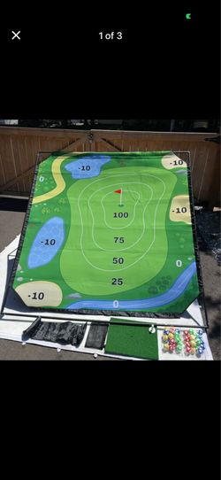 Golf Chipping Practice Net & Target – Complete Backyard Training Set