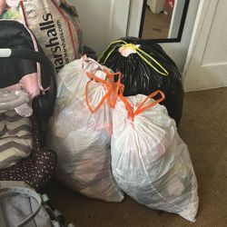 Girl Clothes And Blankets