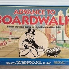 Vintage Advance to Boardwalk Monopoly Board Game just $8 xox