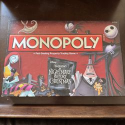 Monopoly Nightmare Before Christmas