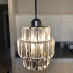 Elegant Modern Crystal Pendant Lights - Set of 3