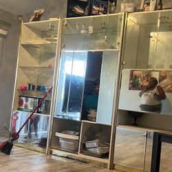 Couch Set And Glass Entertainment 