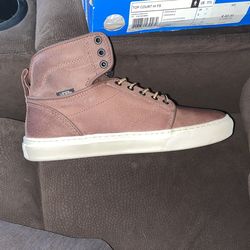 Mens Vans Pleather Shoes