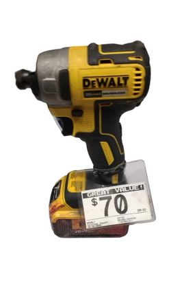 Dewalt Dcf787 Yellow Cordless Impact Drill