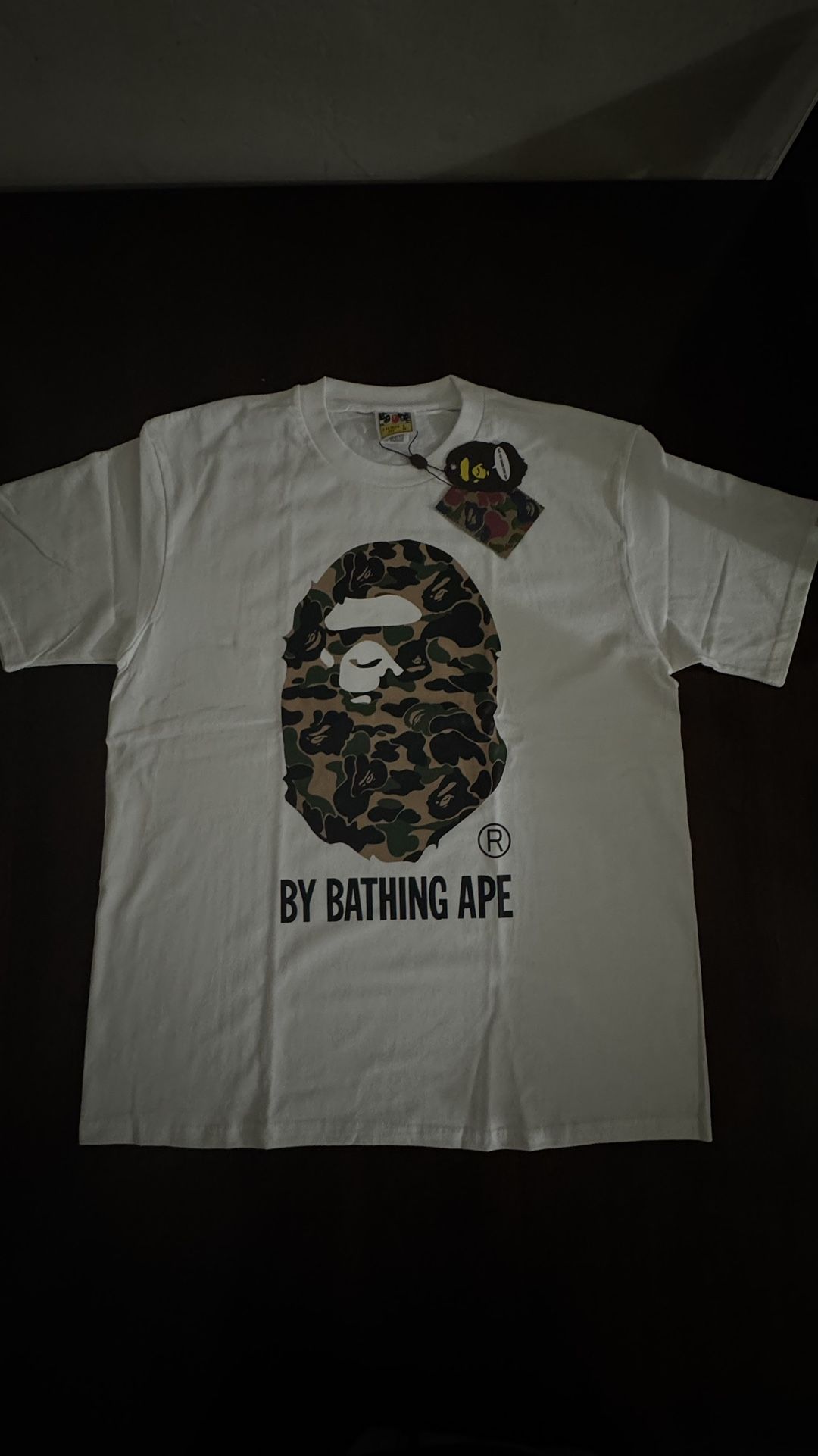 White Bape Camo Tee