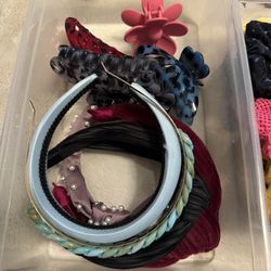 Beautiful Assortment Of Headbands, Hair Accessories