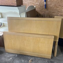 Reduced $85  Pair of MCM bed frames