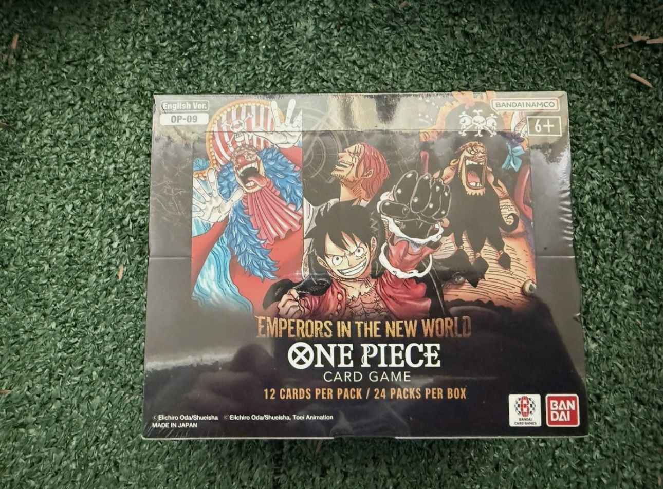 One Piece Emperors In The New World OP-09 SEALED Booster Box