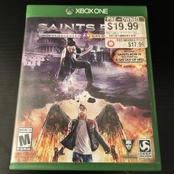 SAINTS ROW srive re-elected & GAT OUT OF HELL