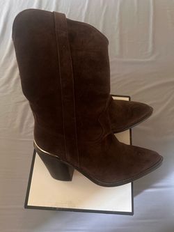 Brown Steve Madden Cowgirl boots size 7