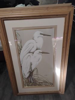 Set Of 3 art Lamay Sand Cran Painting Collection Dynamic Duo 