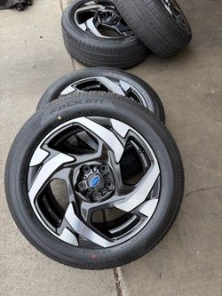 Brand new set of wheels and rims 2026 Subaru Crosstrek