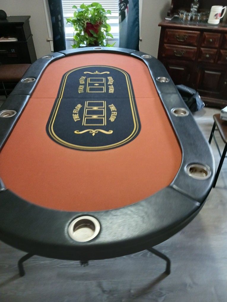 Barrington Billards 10 seat Poker Table