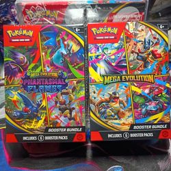 Mega Evolution Phantasmal Flames Booster Bundles